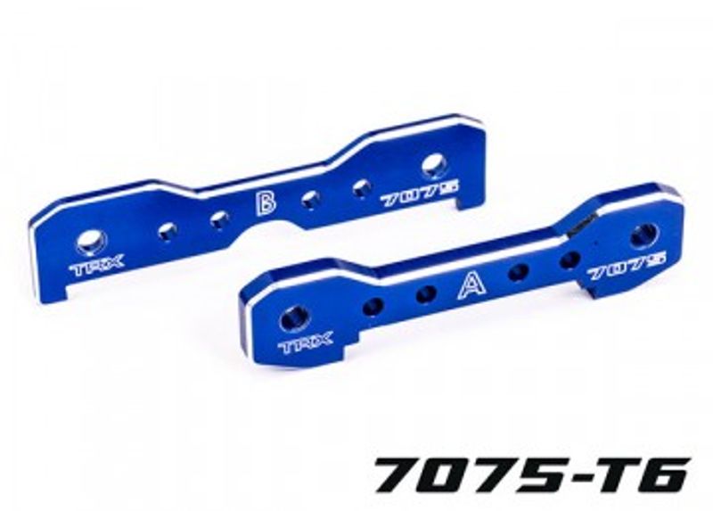 Traxxas Bärarmshållare Fram Alu HD Blå Sledge (9629)