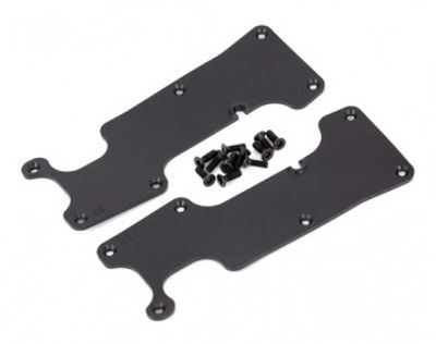 Traxxas Bärarmsskydd Bak V+H Svart Sledge (9634)