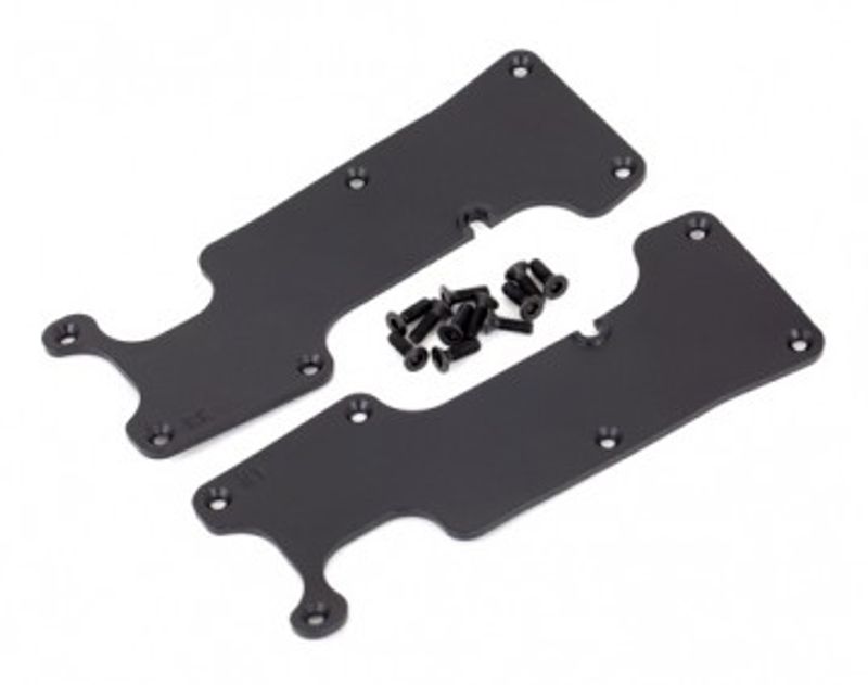 Traxxas Bärarmsskydd Bak V+H Svart Sledge (9634)