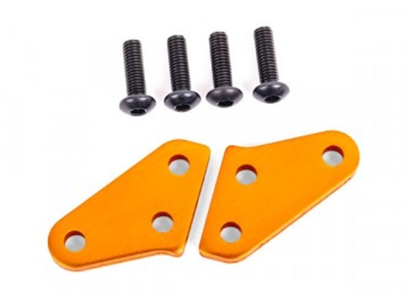Traxxas Armar Styrspindlar Alu Orange (för Styrspindel #9635,#9637) (Par) Sledge (9636T)