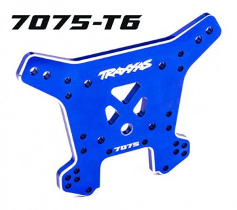 Traxxas Stötdämpartorn Bak Alu HD Blå Sledge (9638)