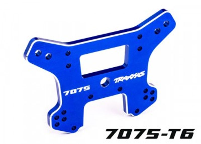 Traxxas Stötdämpartorn Fram Alu HD Blå Sledge (9639)