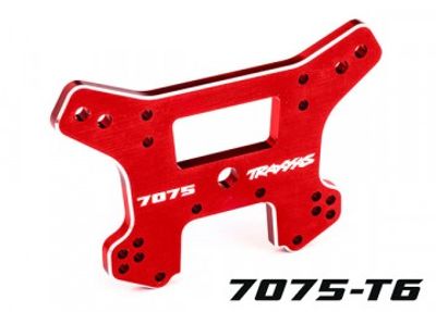 Traxxas Stötdämpartorn Fram Alu HD Röd Sledge (9639R)