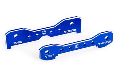 Traxxas Bärarmshållare Bak Alu HD Blå Sledge (9630)