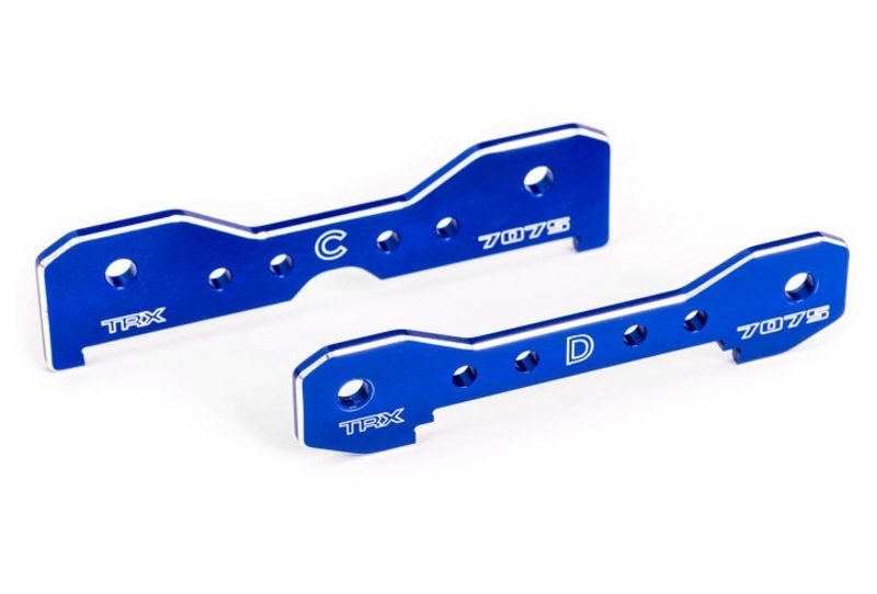 Traxxas Bärarmshållare Bak Alu HD Blå Sledge (9630)