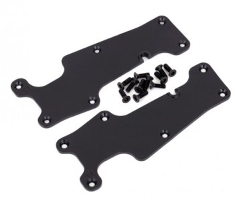 Traxxas Bärarmsskydd Fram V+H Svart Sledge (9633)