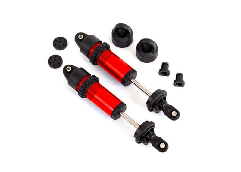 Traxxas Stötdämpare GT-Maxx Röd utan fjädrar (2) (9660-RED)