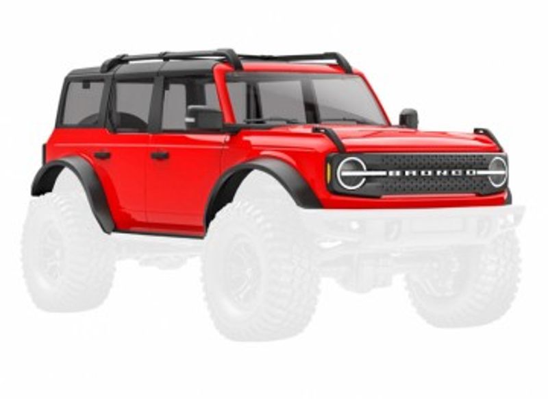 Traxxas Kaross TRX-4M Ford Bronco Röd Komplett (9711-RED)