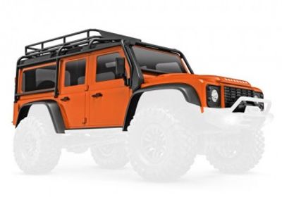 Traxxas Kaross TRX-4M Land Rover Defender Orange Komplett (9712-ORNG)