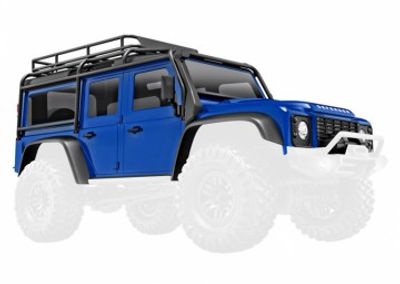 Traxxas Kaross TRX-4M Land Rover Defender Blå Komplett (9712-BLUE)