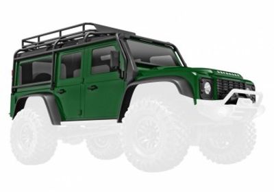 Traxxas Kaross TRX-4M Land Rover Defender Grön Komplett (9712-GRN)