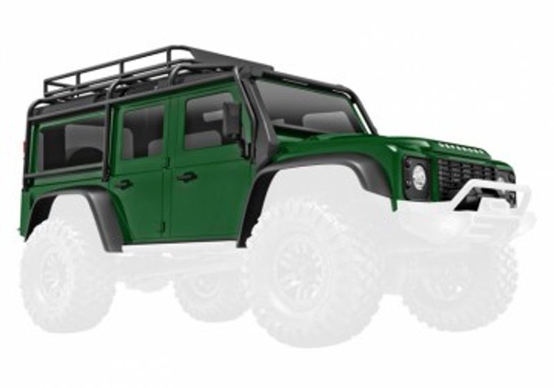 Traxxas Kaross TRX-4M Land Rover Defender Grön Komplett (9712-GRN)