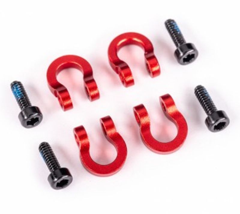 Traxxas D-Ringar Aluminium (4) TRX-4M (9734R)