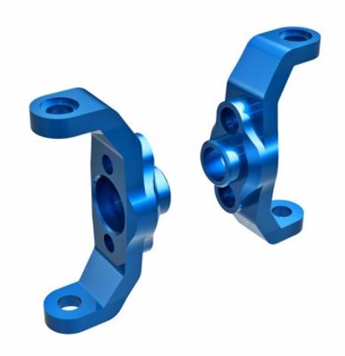 Traxxas Casterblock Alu Blå V+H (2) TRX-4M (9733-BLUE)