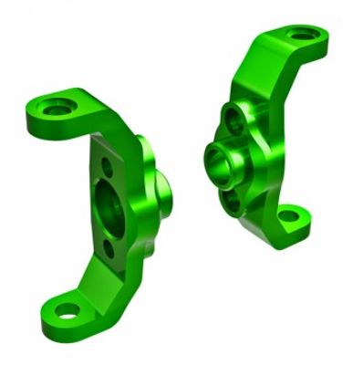 Traxxas Casterblock Alu Grön V+H (2) TRX-4M (9733-GRN)