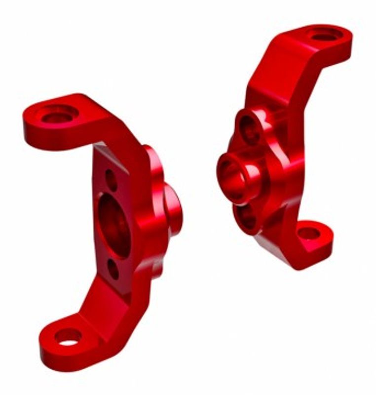 Traxxas Casterblock Alu Röd V+H (2) TRX-4M (9733-RED)