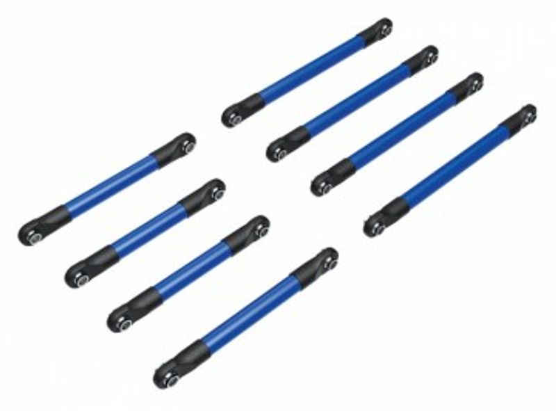 Traxxas Länkarmar Alu Fjädring F+B Set Blå TRX-4M (9749-BLUE)