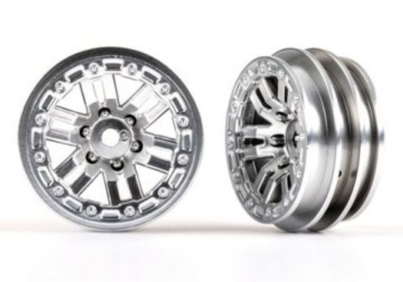 Traxxas Fälg 12-Eker Satin Krom 1.0" (2) (9768-SATIN)