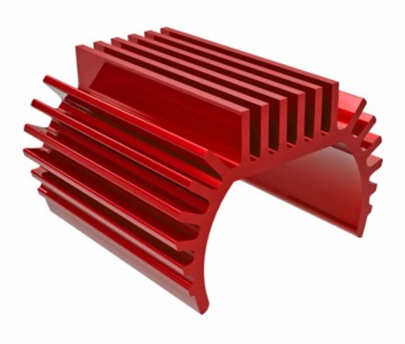 Traxxas Kylfläns Alu Röd Titan 180 87T (9793-RED)