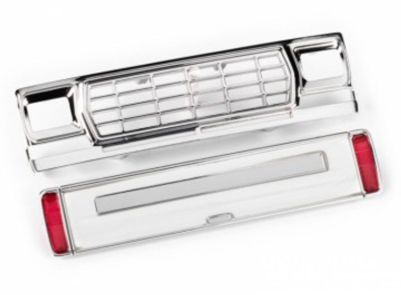 Traxxas Grill, Bakläm Vit med LED-glas Ford F-150 TRX-4M (9819-WHT)