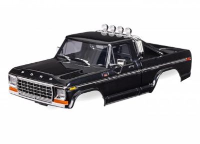Traxxas Kaross TRX-4M Ford F-150 Svart Komplett (Clipless) (9812-BLK)