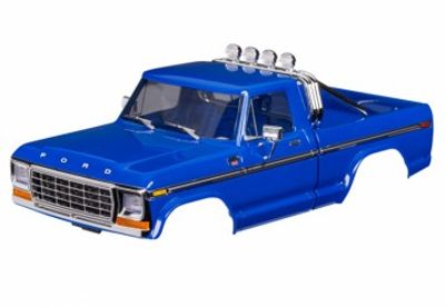 Traxxas Kaross TRX-4M Ford F-150 Blå Komplett (Clipless) (9812-BLUE)