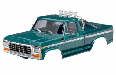 Traxxas Kaross TRX-4M Ford F-150 Grön Komplett (Clipless) (9812-GRN)