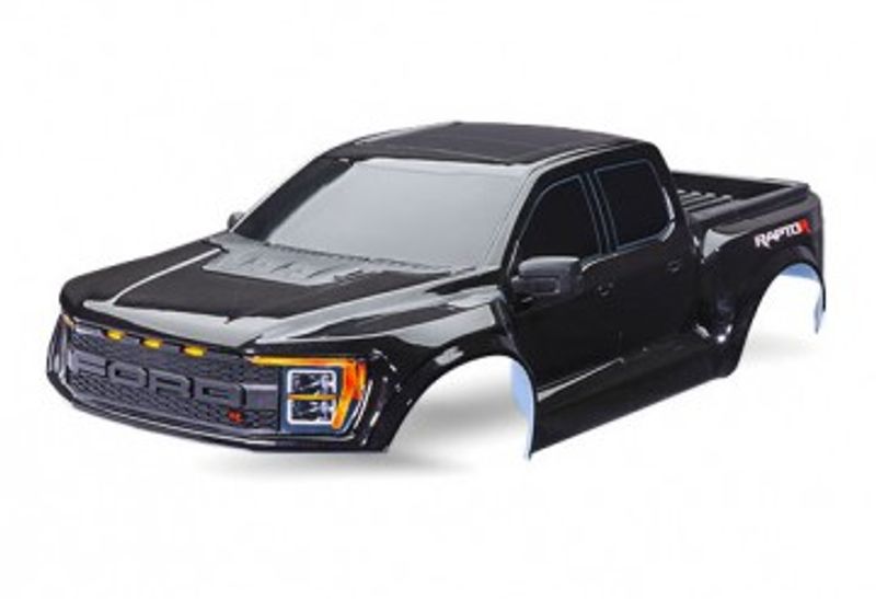 Traxxas Kaross Ford Raptor R Komplett Svart (10112-BLK)