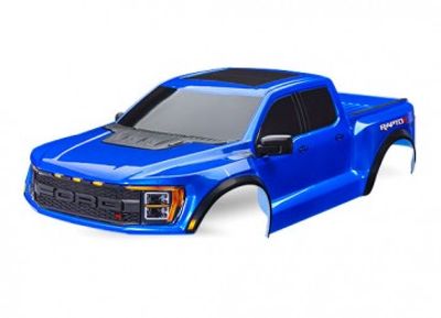 Traxxas Kaross Ford Raptor R Komplett Blå (10112-BLUE)