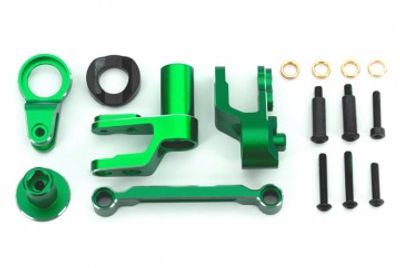 Traxxas Armar & Parallellstag Styrning Set Alu Grön Maxx Slash (10246-GRN)