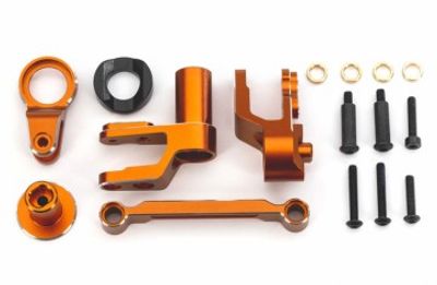Traxxas Armar & Parallellstag Styrning Set Alu Orange Maxx Slash (10246-ORNG)