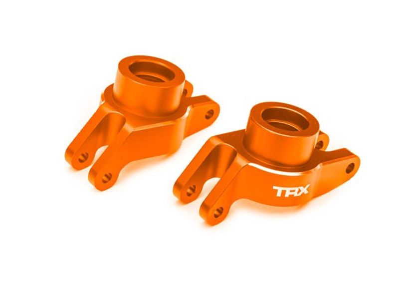 Traxxas Hjulaxelhållare Bak Alu Orange (Par) Maxx, Maxx Slash (10252-ORNG)