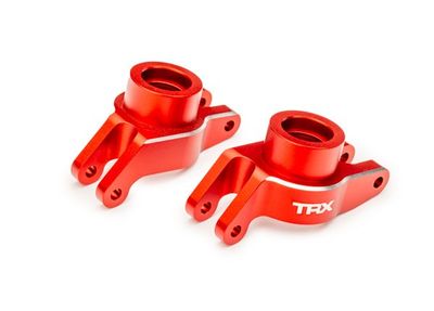Traxxas Hjulaxelhållare Bak Alu Röd (Par) Maxx, Maxx Slash (10252-RED)