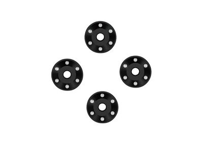 Traxxas Hjulbrickor Alu Svart (4) Maxx Slash (10257-BLK)