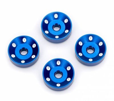 Traxxas Hjulbrickor Alu Blå (4) Maxx Slash (10257-BLUE)