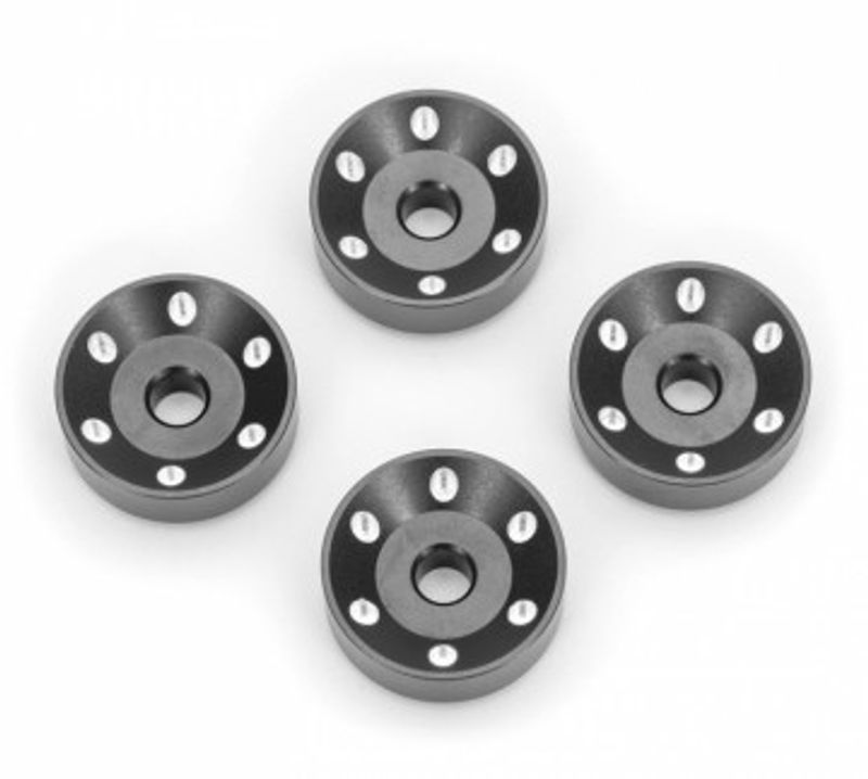 Traxxas Hjulbrickor Alu Grå (4) Maxx Slash (10257-GRAY)