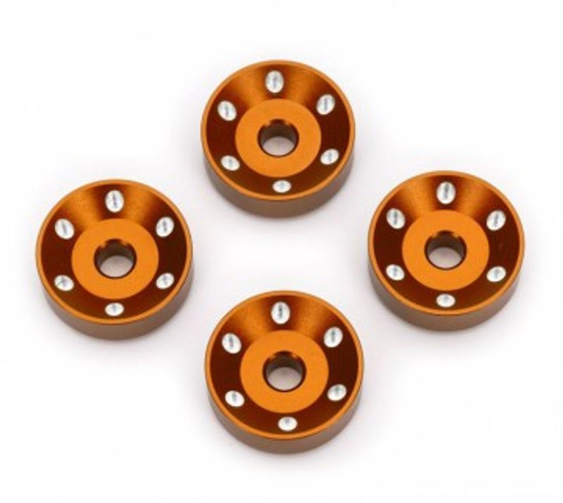 Traxxas Hjulbrickor Alu Orange (4) Maxx Slash (10257-ORNG)