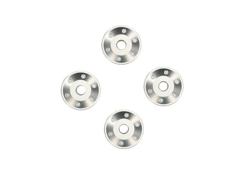 Traxxas Hjulbrickor Alu Silver (4) Maxx Slash (10257-SLVR)