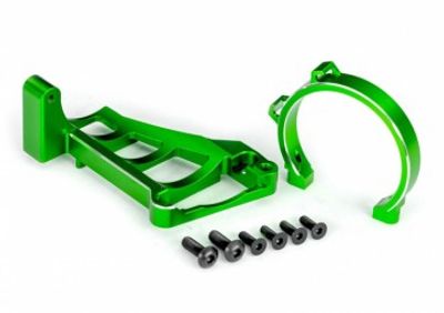Traxxas Motorfäste Fram & Bak Set Alu Grön Maxx Slash (10262-GRN)