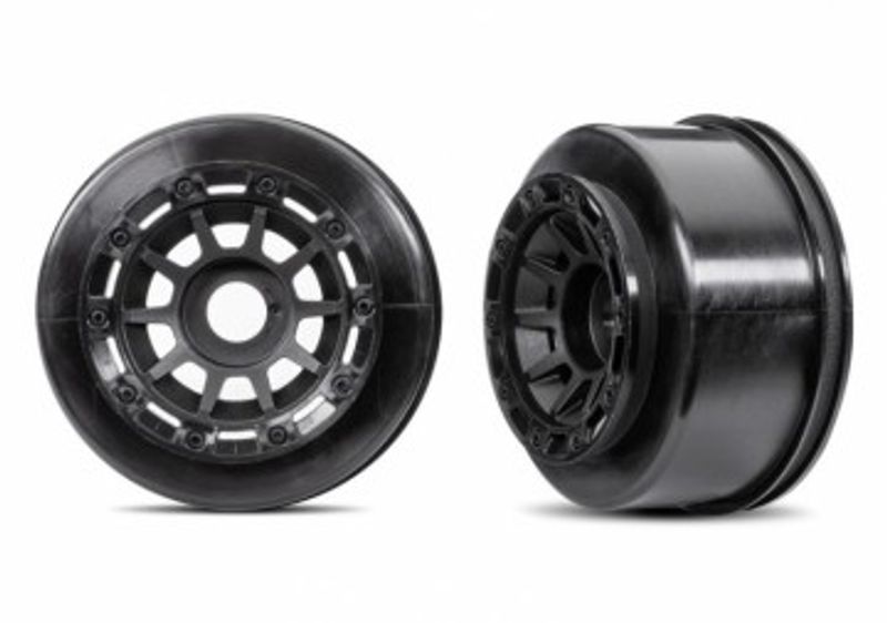 Traxxas Fälg Svart Maxx Slash (2) (10271)
