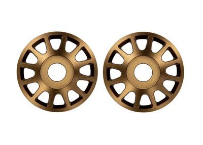 Traxxas Fälgcentrum Alu Brons (Pro Scale Wheel Alu System) (2) (10274-BRNZ)