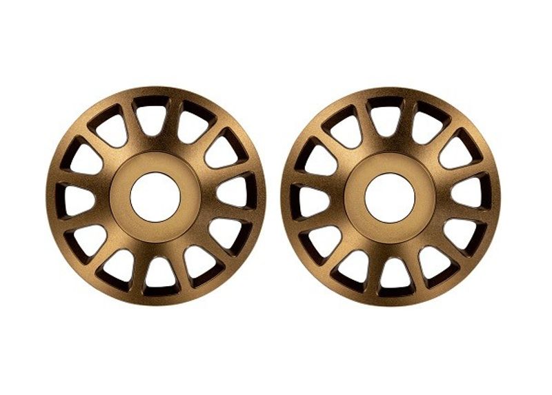 Traxxas Fälgcentrum Alu Brons (Pro Scale Wheel Alu System) (2) (10274-BRNZ)