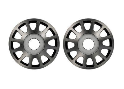 Traxxas Fälgcentrum Alu Grå (Pro Scale Wheel Alu System) (2) (10274-GRAY)