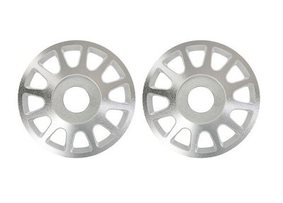 Traxxas Fälgcentrum Alu Silver (Pro Scale Wheel Alu System) (2) (10274-SLVR)