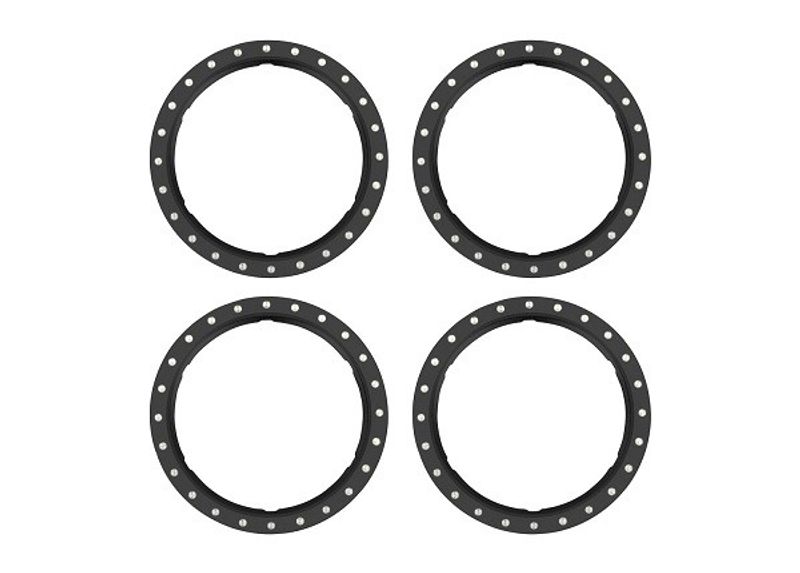Traxxas Beadlock Rings Alu Svart (Pro Scale Wheel Alu System) (4) (10276-BLK)