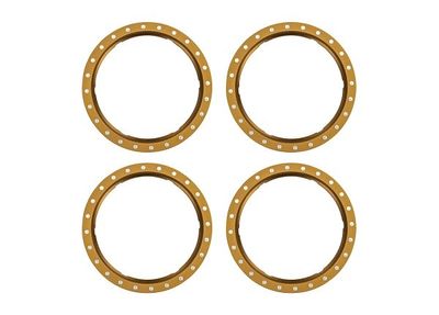 Traxxas Beadlock Rings Alu Brons (Pro Scale Wheel Alu System) (4) (10276-BRNZ)