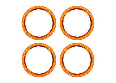 Traxxas Beadlock Rings Alu Orange (Pro Scale Wheel Alu System) (4) (10276-ORNG)