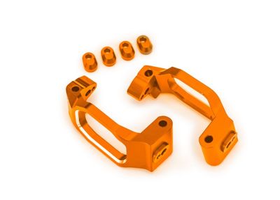 Traxxas Styrspindelhållare Alu Orange (Par) (10232-ORNG)