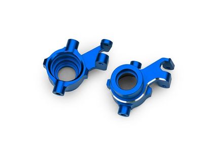 Traxxas Styrspindel Alu Blå (Par) Maxx, Maxx Slash (10237-BLUE)