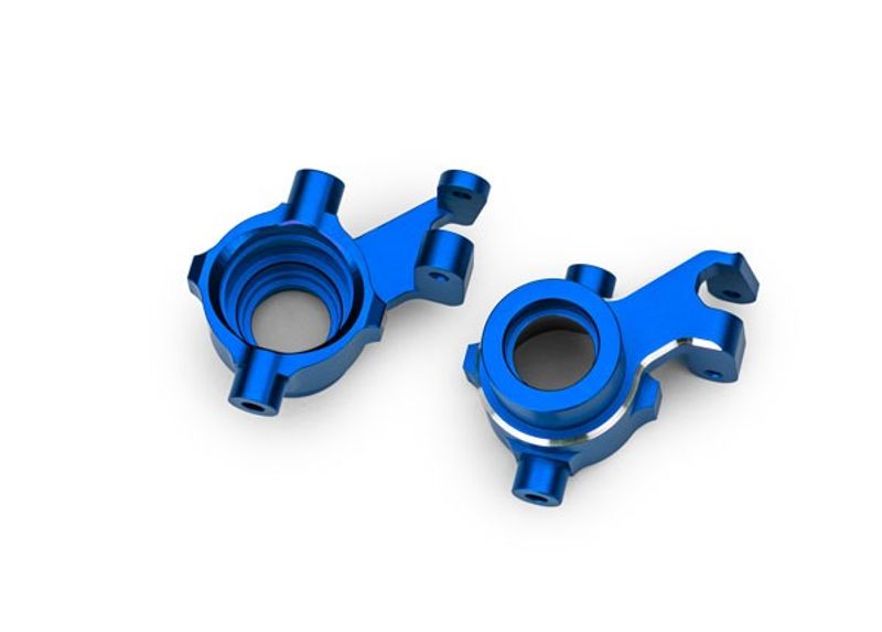 Traxxas Styrspindel Alu Blå (Par) Maxx, Maxx Slash (10237-BLUE)